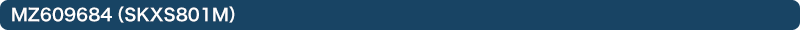MZ609684�iSKXS801M�j