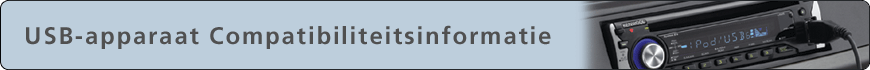 USB-apparaat Compatibiliteitsinformatie