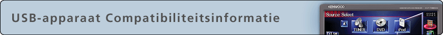 USB-apparaat Compatibiliteitsinformatie
