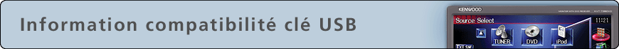 Information compatibilité clé USB