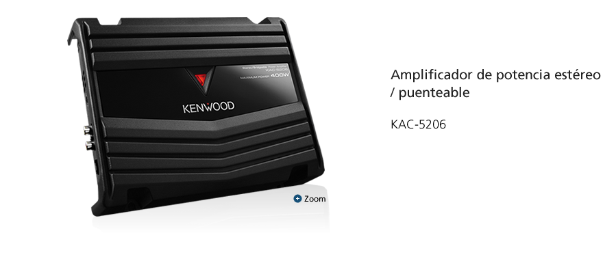 Performance Series Class D Mono Power Amplifier KAC-5206