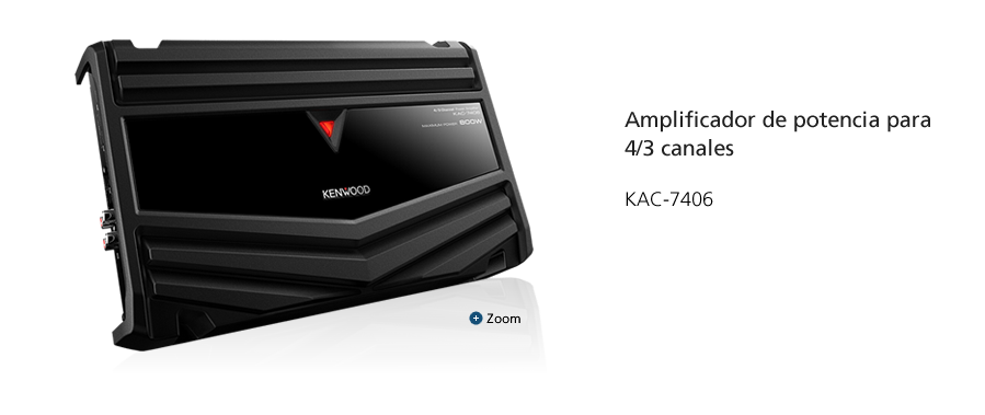 Performance Series Class D Mono Power Amplifier KAC-7406