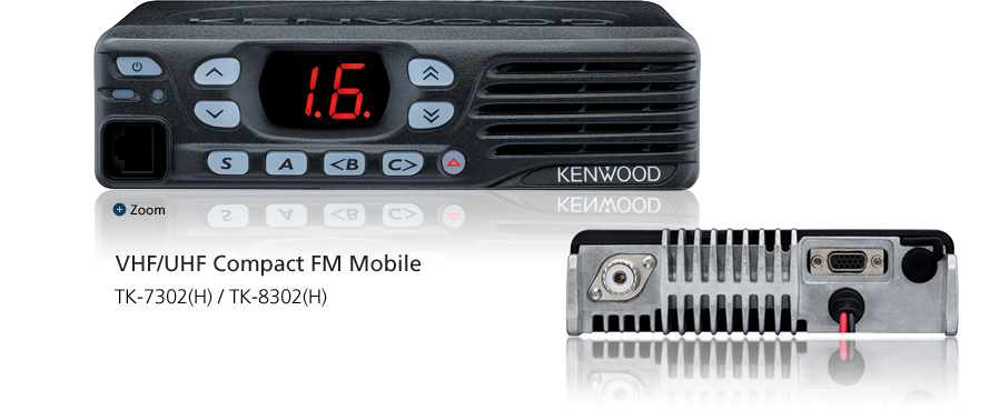 VHF/UHF FM Mobile Radios TK-7302(H)/8302(H)