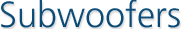 Subwoofers