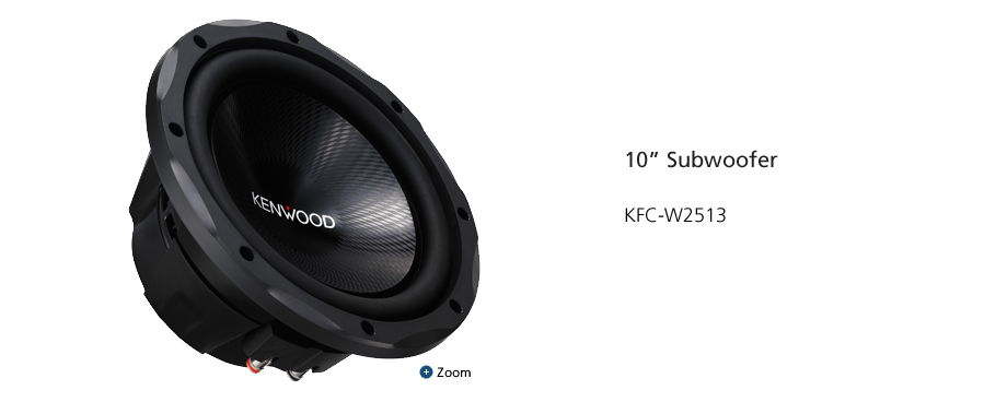 25cm Subwoofer KFC-W2513