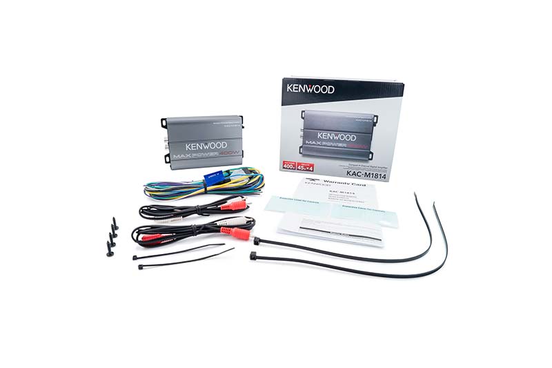 Amplificatore auto - Kenwood KAC-PS404 amplificatore audio per auto 4  canali 550 W