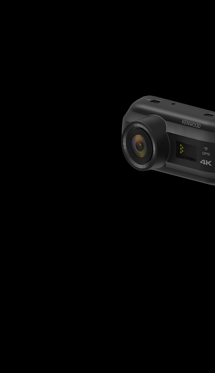 Kenwood DRV-A601W 4K Dash Cam DRV-A601W - Best Buy