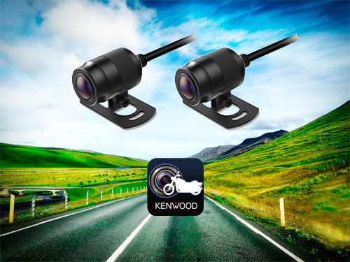 Kenwood STZ-RF200WD Motorsports HD Dash Cam with GPS and Rear-View Camera