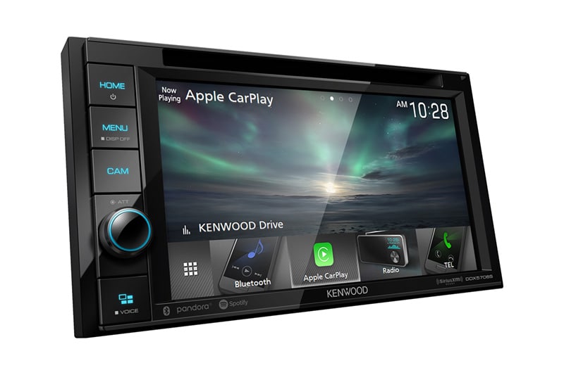 7 inch Single Din Android 10 Radio with Volume Knob Support Wireless  CarPlay
