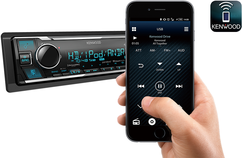 KMMBT525HD Receivers Car Audio Car Entertainment KENWOOD USA