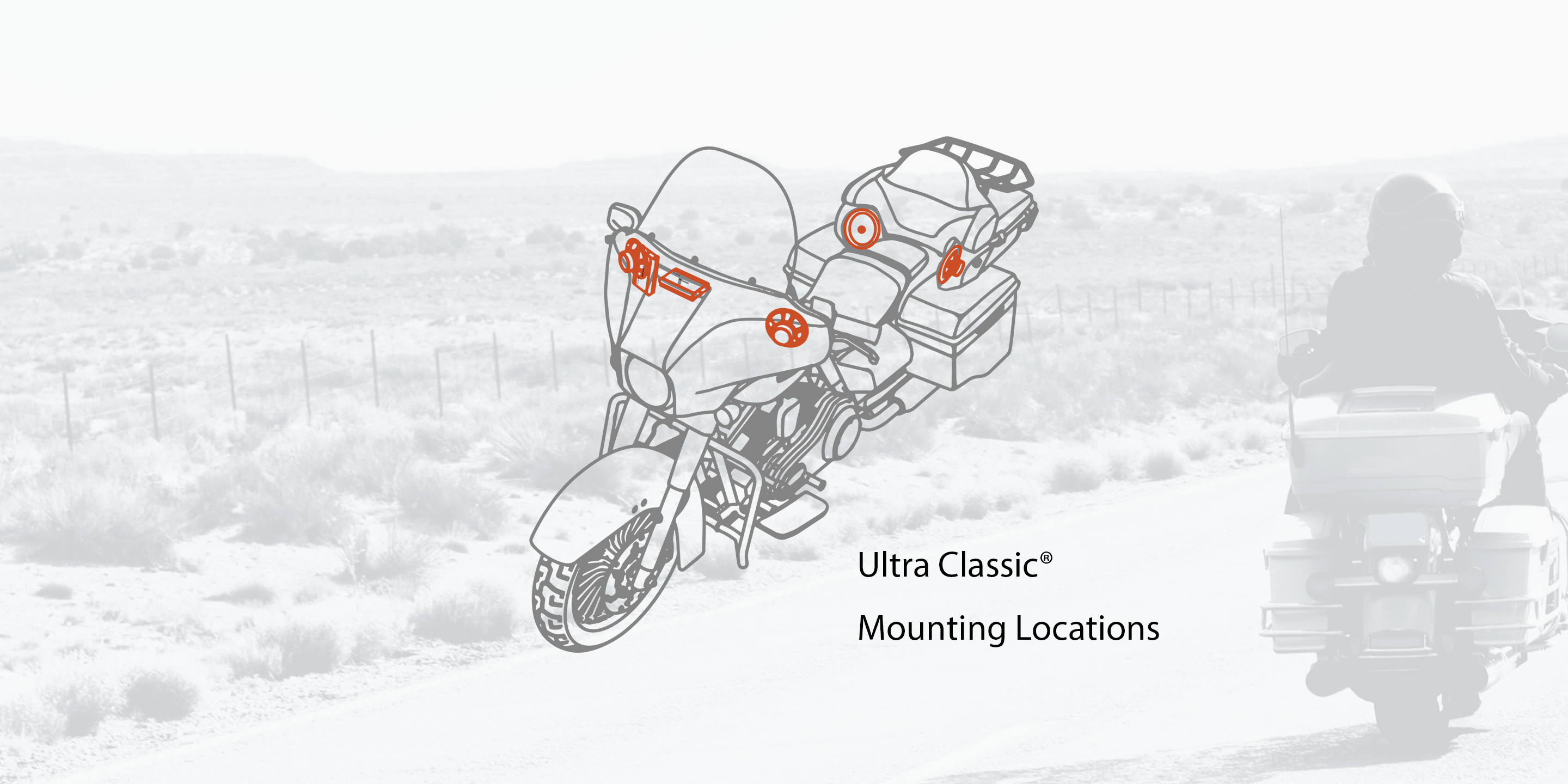 Ultra Classic® Mounting Locations