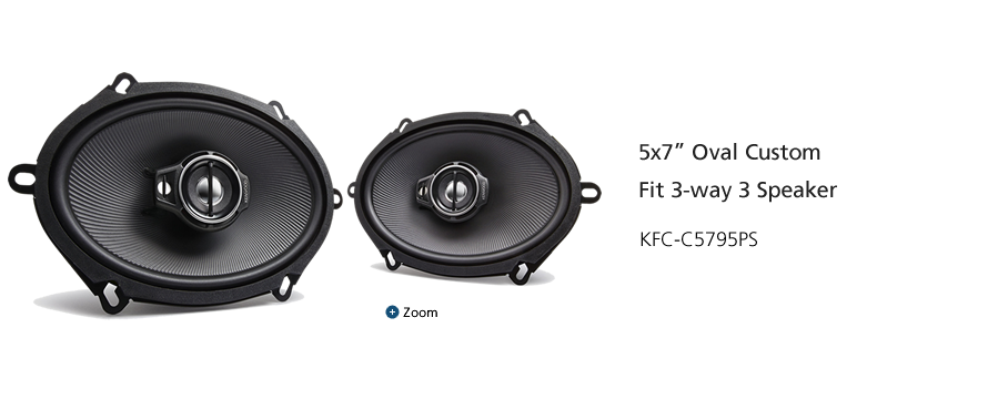 6 x 9 in. 5-way 5-speaker KFC-C5795PS