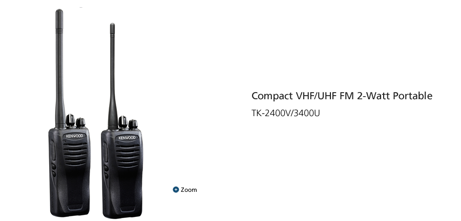 NEXEDGE® 800MHz Digital & FM Portable Radios TK-190